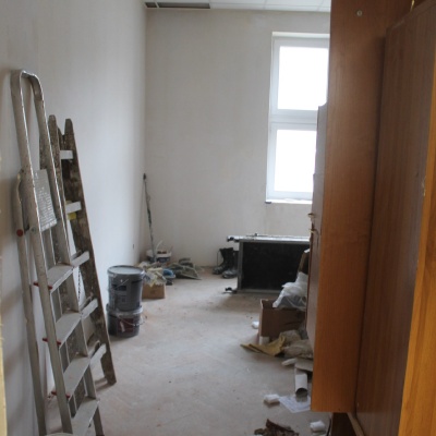 Remont siedziby RM SLD - kolejne fotki z dn. 21.11.2020r.